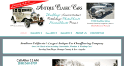 Desktop Screenshot of hireoldcars.com